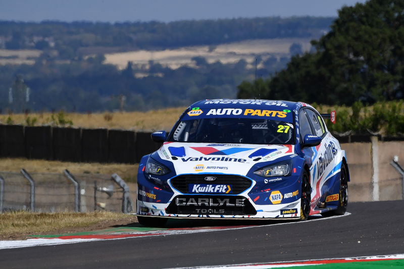 BTCC Race 2: Cammish scorches to victory in Valvoline colours at Donington Park
