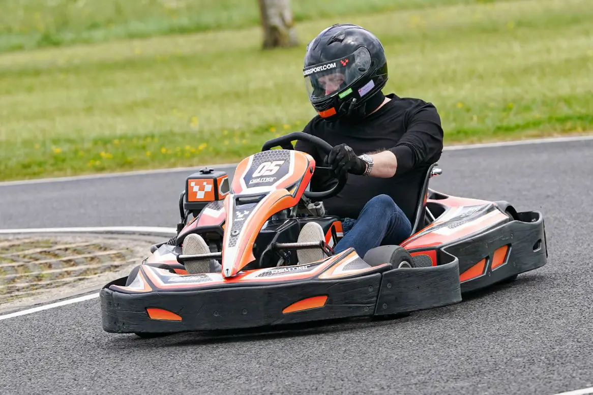 Sodi GT5 Kart going round a bend