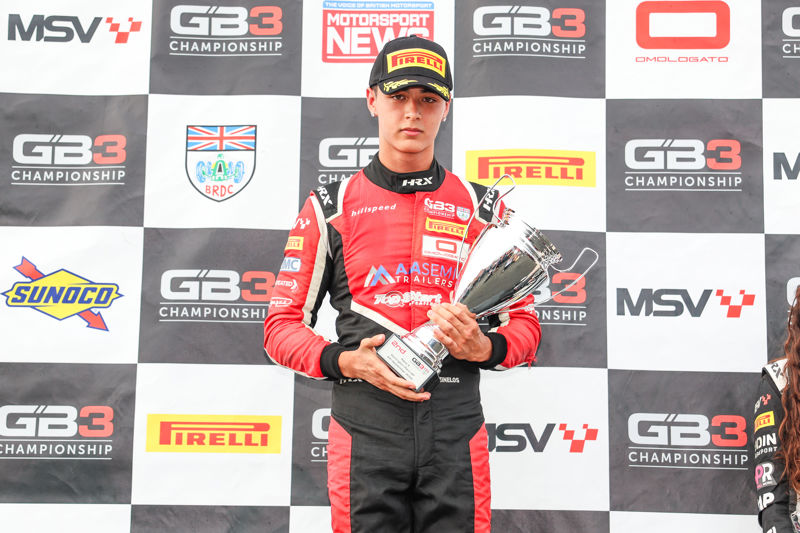 Bouzinelos reflects on emotional Donington podium Bouzinelos reflects on emotional Donington podium