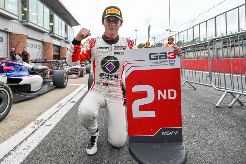 Fu feeling “less pressure” after maiden GB3 podium Fu feeling “less pressure” after maiden GB3 podium
