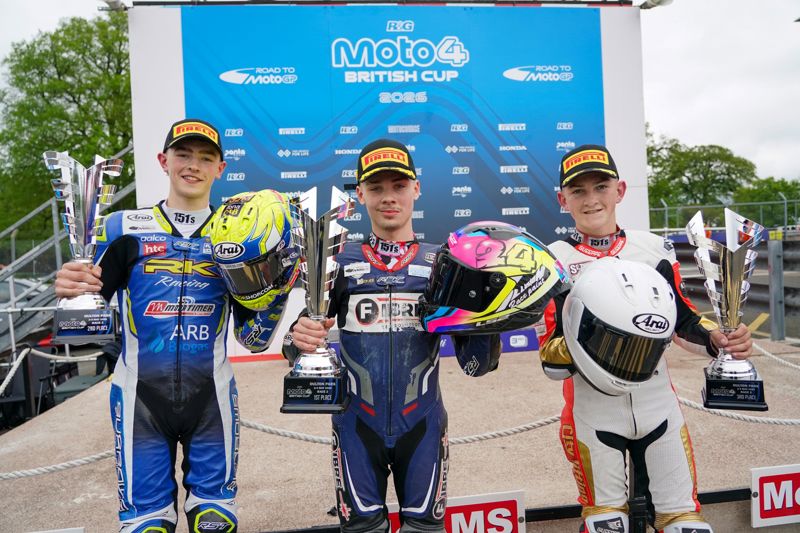 R&G Moto4 British Cup: Frost beats Burrows to Race Two win