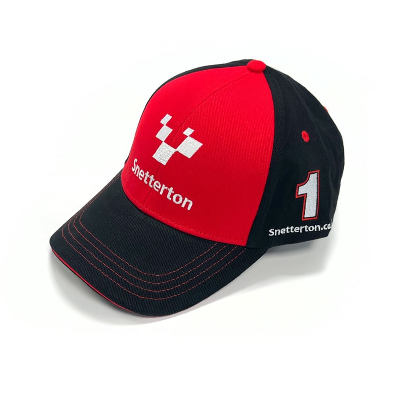 Baseball Cap - Red & Black
