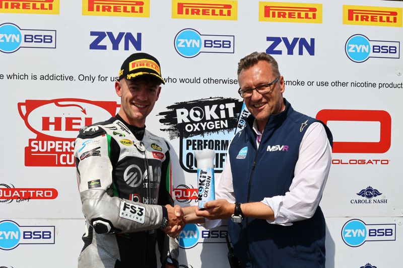 Cook serves up the fastest ever BSB lap of Oulton Park