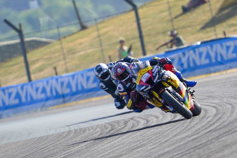 Pirelli National Superstock Championship: Mossey leads Allingham in second practice