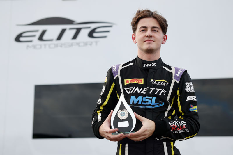 Mackie celebrates maiden single-seater pole