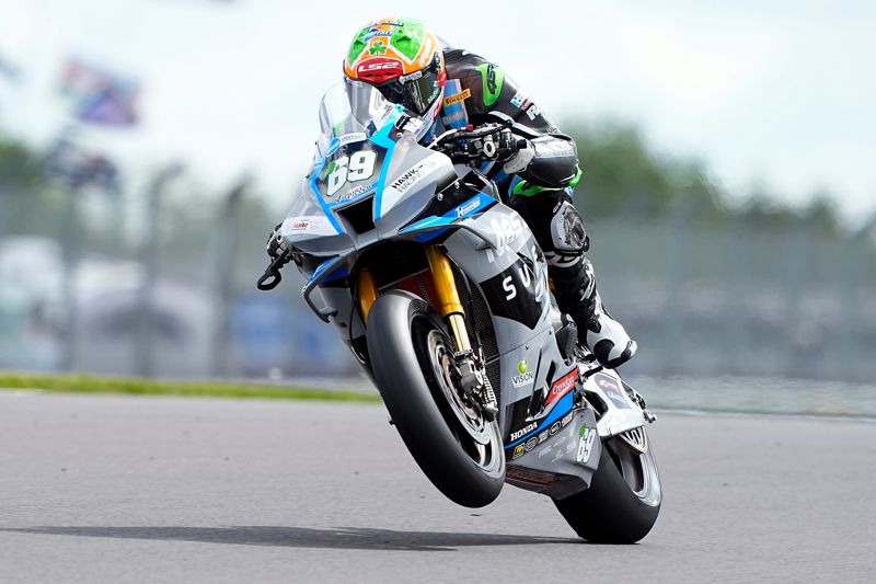 Rookie Irwin scores first points at Donington Park