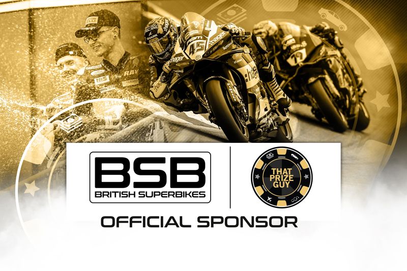 British Superbike Championship announces new partnership with That Prize Guy