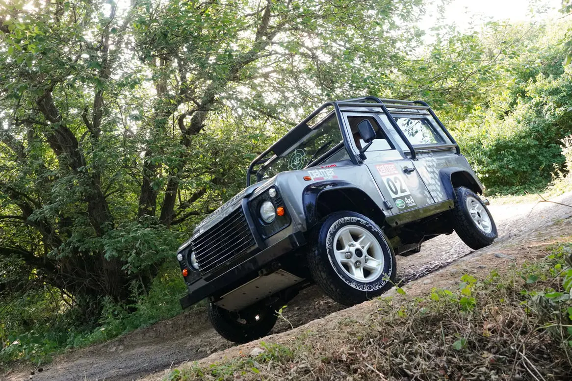 Land Rover side view