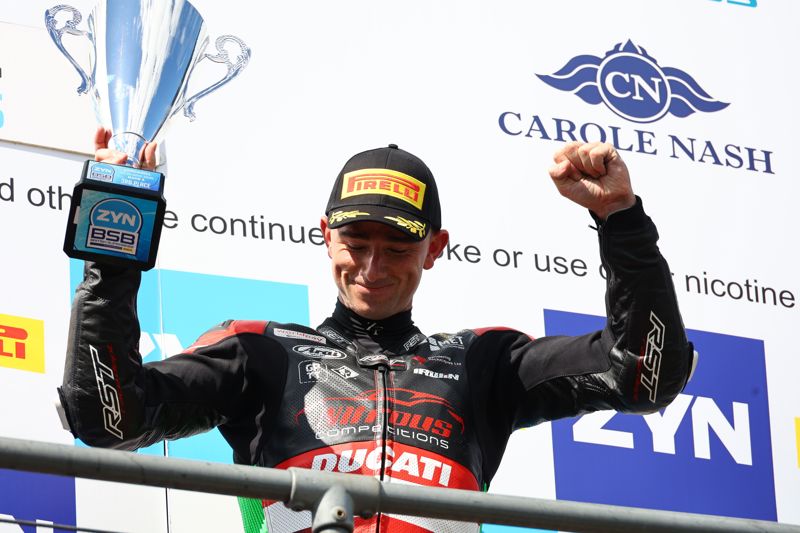 365 days later: Glenn Irwin in emotional podium return