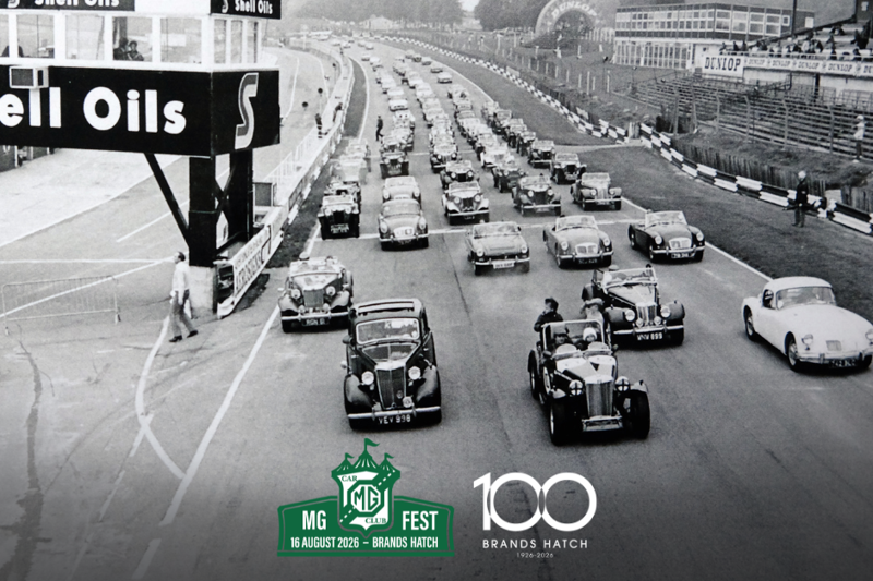 Brands Hatch to host MG Fest '26 this summer 