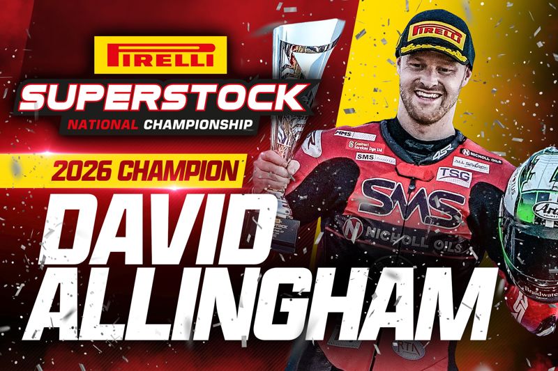 Pirelli National Superstock Championship: Allingham crowned champion