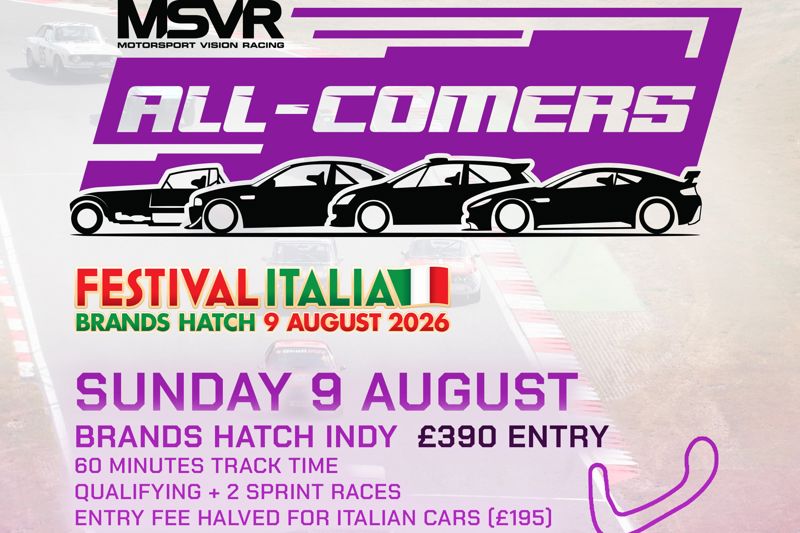 All-Comers Festival Italia Special All-Comers Festival Italia Special