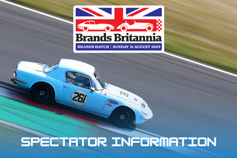 Spectator information for Brands Britannia