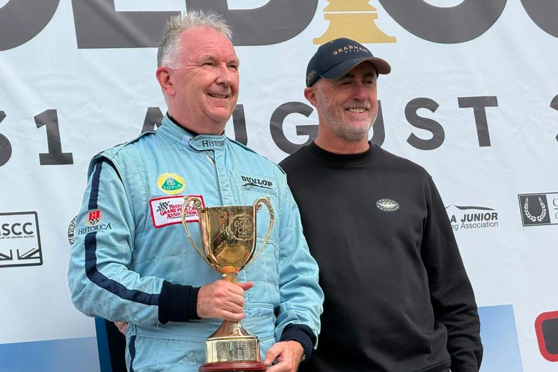 Oulton Park Gold Cup: Tim Child's Brabham wins headline prize on bank holiday Monday