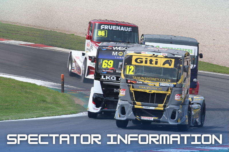 Spectator information for Convoy in the Park