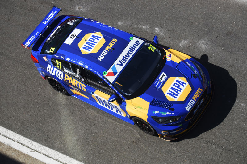 BTCC Free Practice: Cammish sets the early pace at Snetterton BTCC Free Practice: Cammish sets the early pace at Snetterton