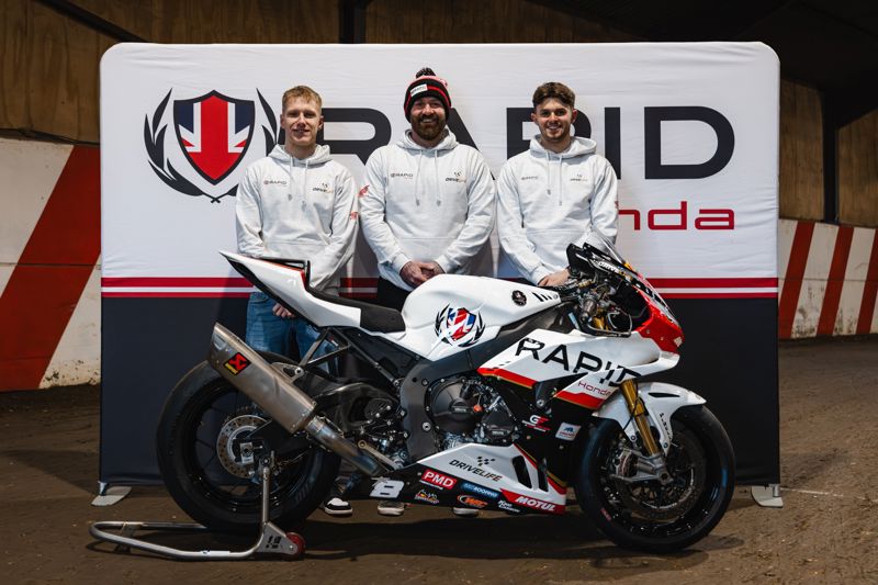 Rapid Honda announce Barnes and Connell in Pirelli National Superstock Championship 