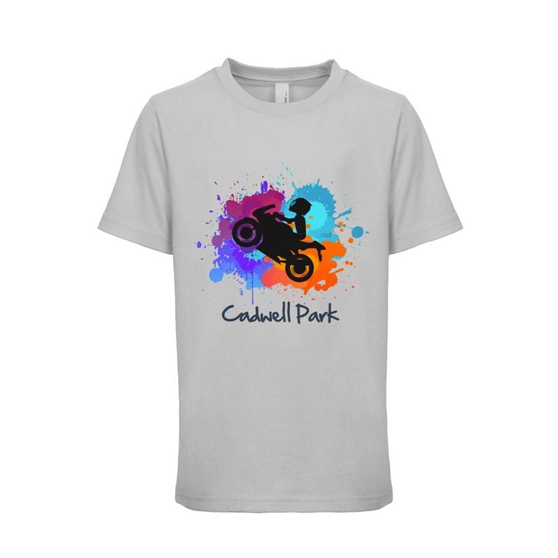 Children's Cadwell Park Bike Splat T Shirt