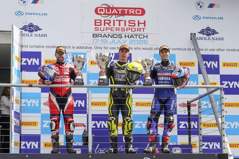Quattro Group British Supersport Championship: Bayliss beats Kennedy to Sprint victory