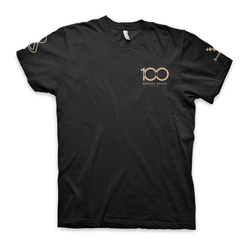 Limited Edition Brands Hatch Century of Power T Shirt - Black