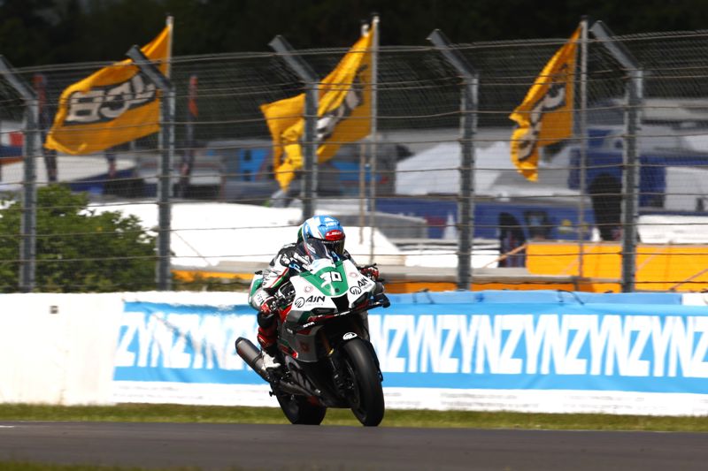 Cook claims top spot in Free Practice 2 at Donington Park