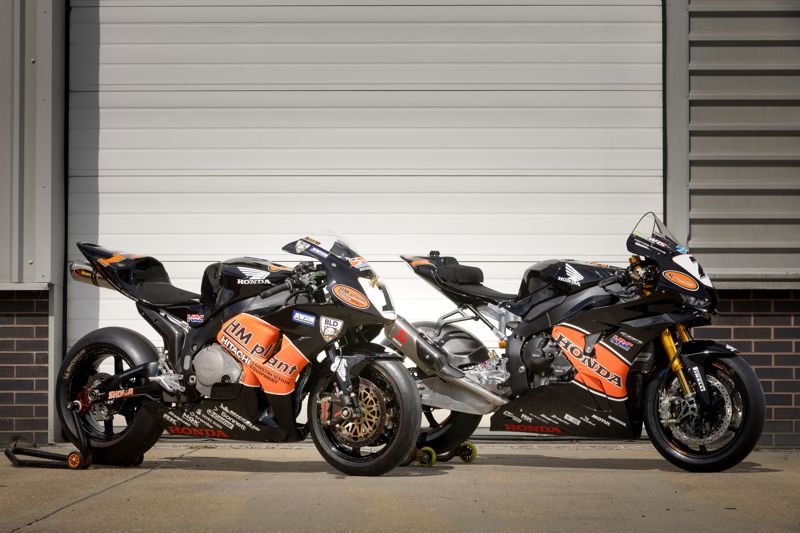 Iconic HM Plant inspired livery for Honda Racing UK at Cadwell Park 
