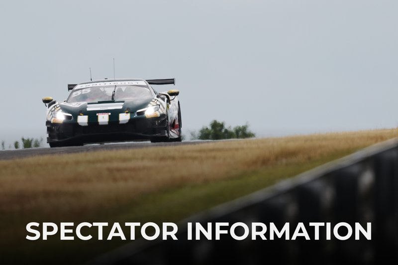 Spectator information for the British GT and GB4 Championships Spectator information for the British GT and GB4 Championships