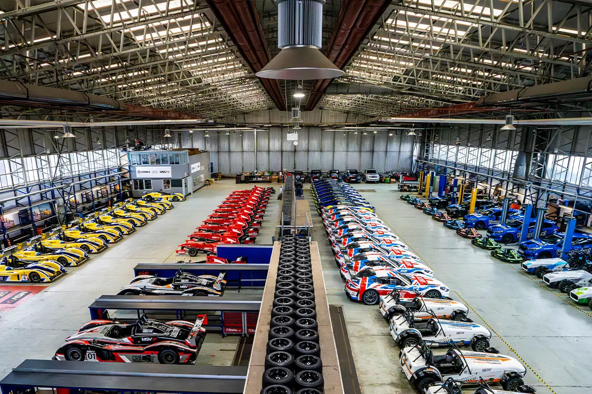 The legendary PalmerSport workshop