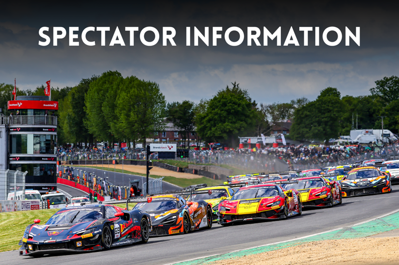 Brands Hatch latest: Spectator information for GT World Challenge