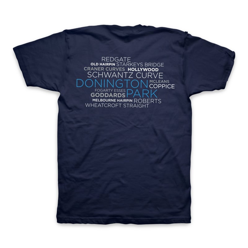 Donington Park Apex T-Shirt - Navy
