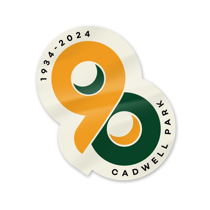Cadwell Park 90th Anniversary Sticker
