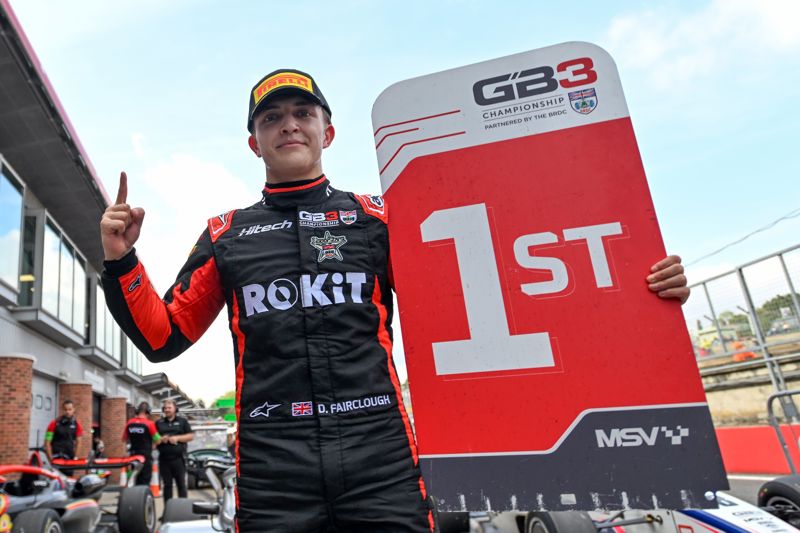 Fairclough doubles up at Brands Hatch with commanding GB3 race two victory