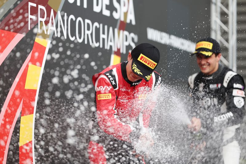 GB3 race 2: Le fights back to win race two at Spa-Francorchamps