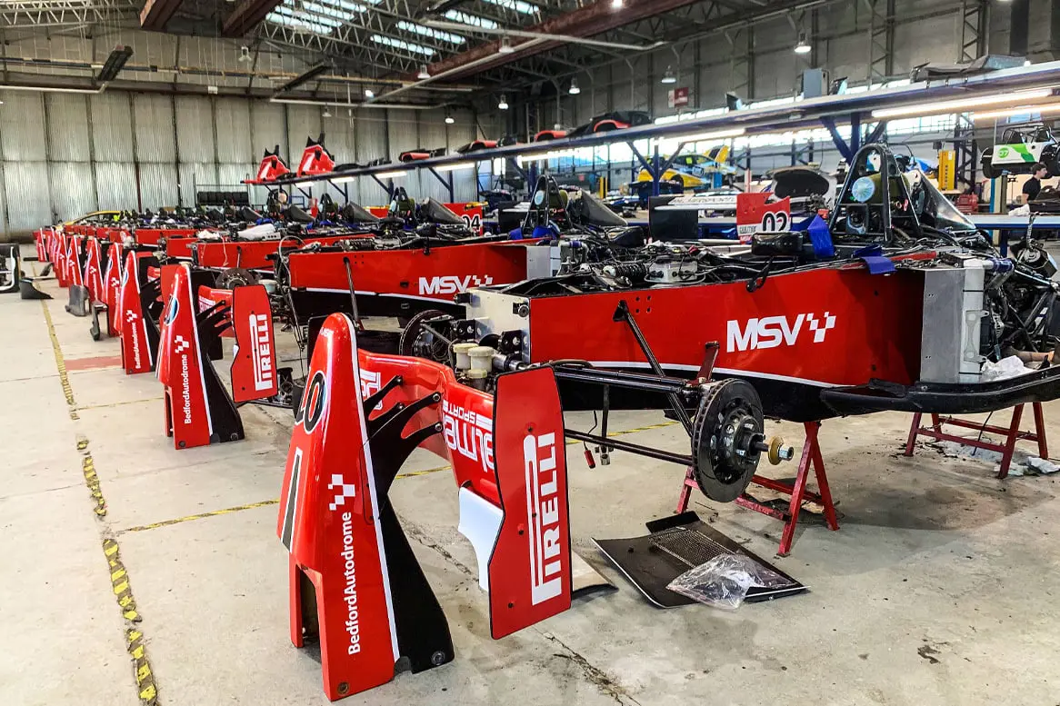 Formula 3000 in the warehouse 