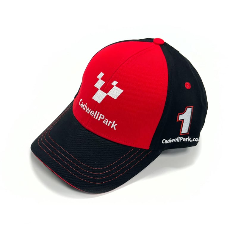 Baseball Cap - Red & Black