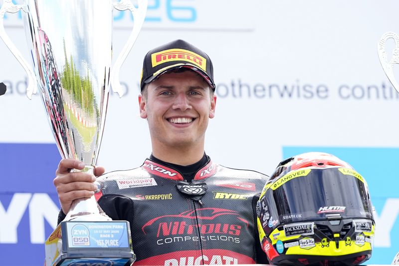 Ryde retaliates with race two win at Donington Park