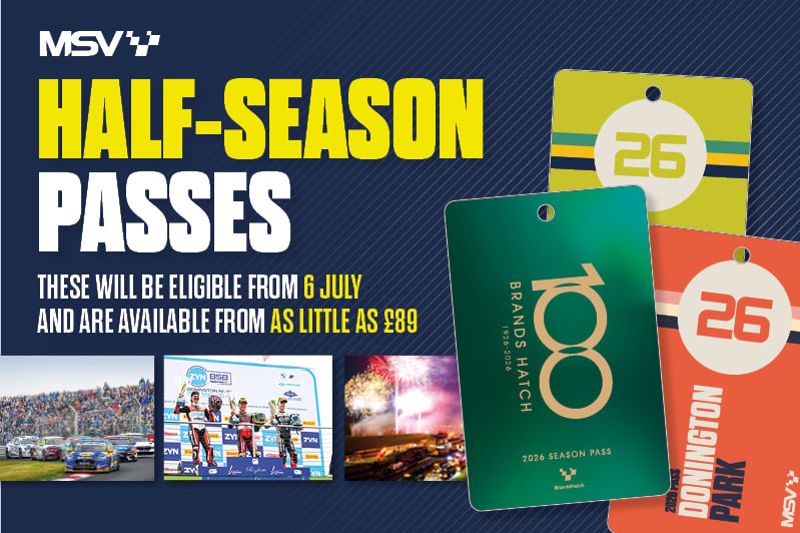 Half-Season Passes now available to purchase - valid from July 2026 Half-Season Passes now available to purchase - valid from July 2026