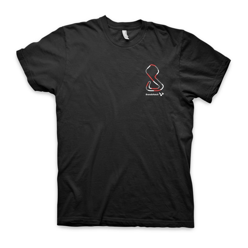 Brands Hatch Apex Black T-Shirt - Black