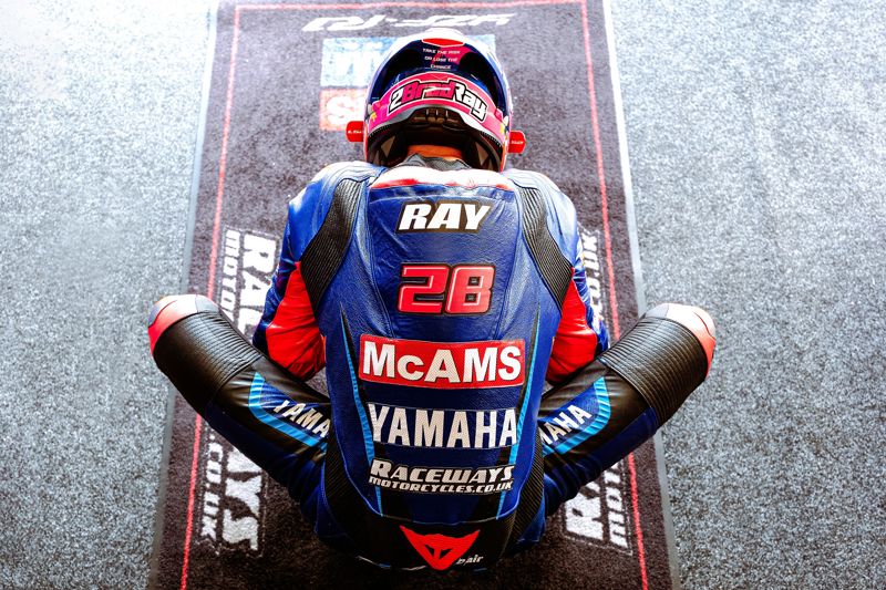 McAMS Yamaha’s Ray set for happy hunting ground at Thruxton