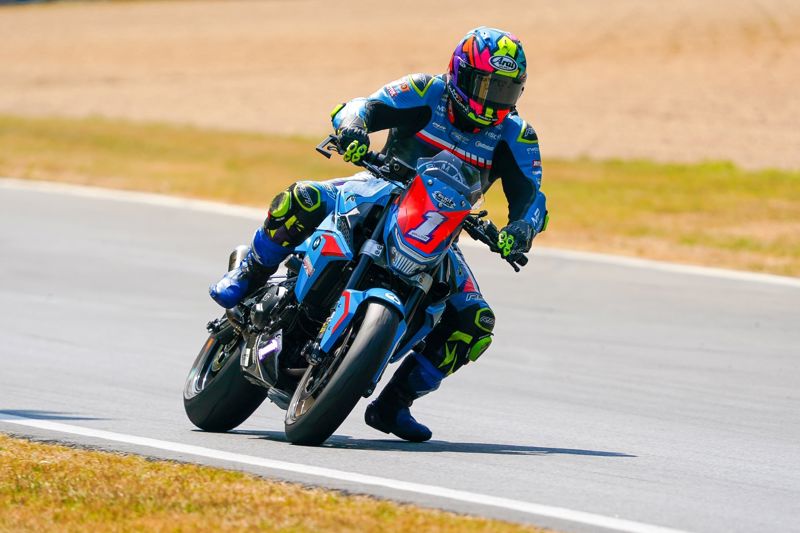 ROKiT OFF BMW F 900 R Cup: Burrell’s back and leads Estment in practice