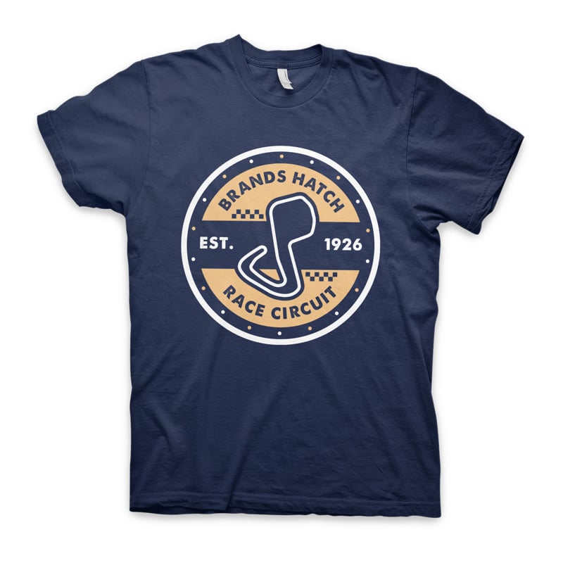 Brands Hatch '26 GP T-Shirt - Navy
