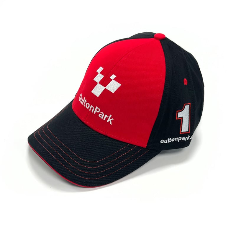 Baseball Cap - Red & Black