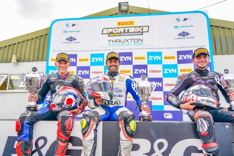 Pirelli British Sportbike Championship: Durham does the double to close in on points leader Davidson