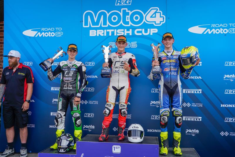 R&G Moto4 British Cup: Holt beats Dunabie to claim maiden win