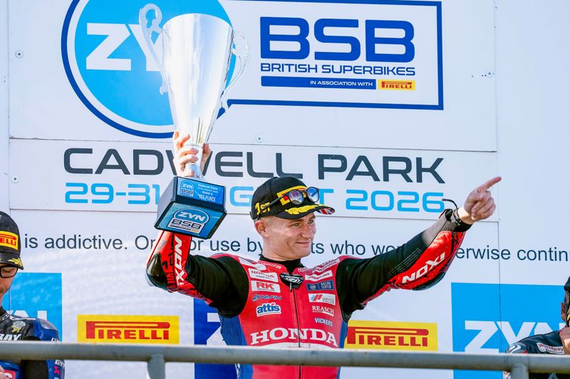 Vickers victorious to be Honda Racing UK's home round hero