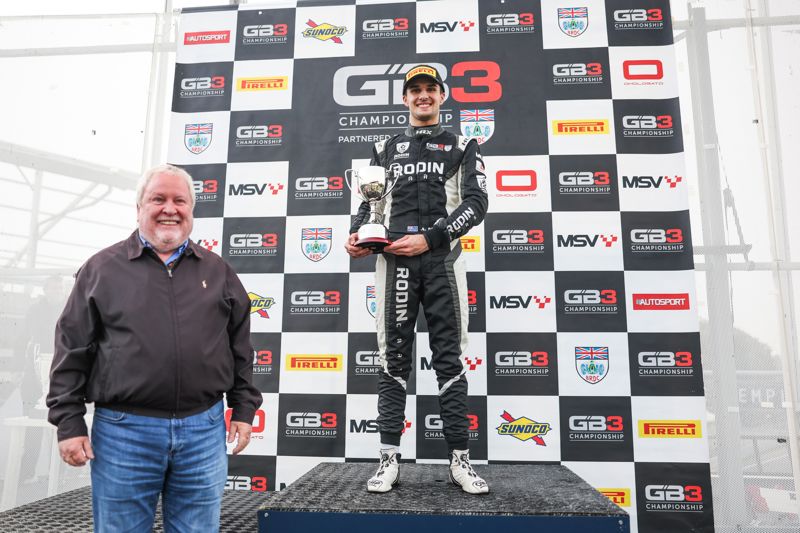 Ninovic presented with Jack Cavill Pole Position Cup after record breaking year