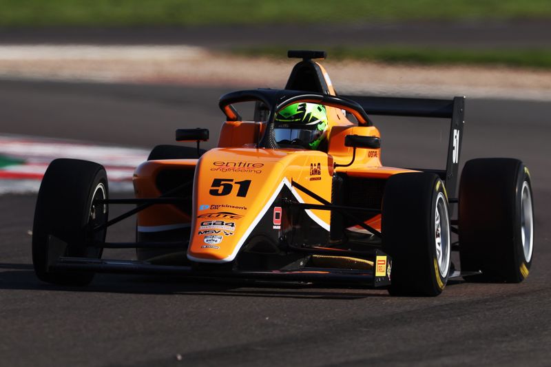 Fred Green sets fastest lap of the week to top Oulton Park GB4 test