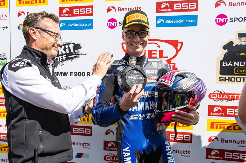 Ray sets the fastest ever Bennetts BSB lap of Donington Park to claim Omologato Pole Position