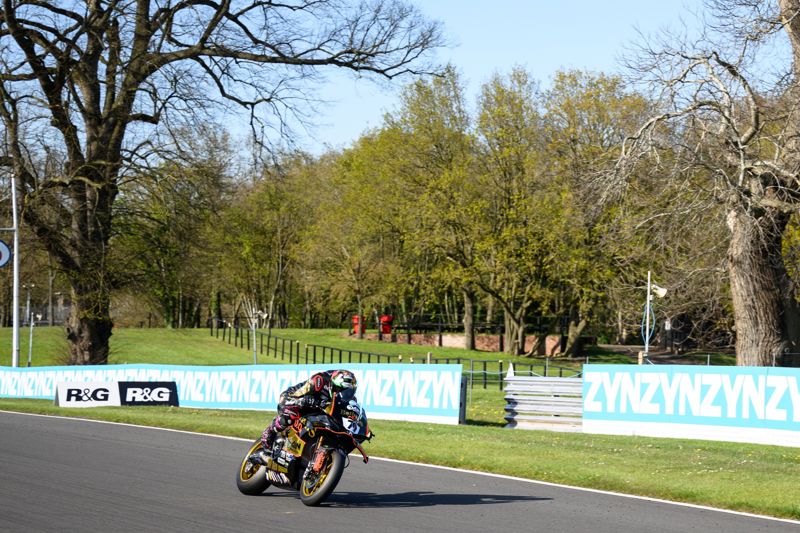 Storming the times: Stacey leads the opening day at Oulton Park