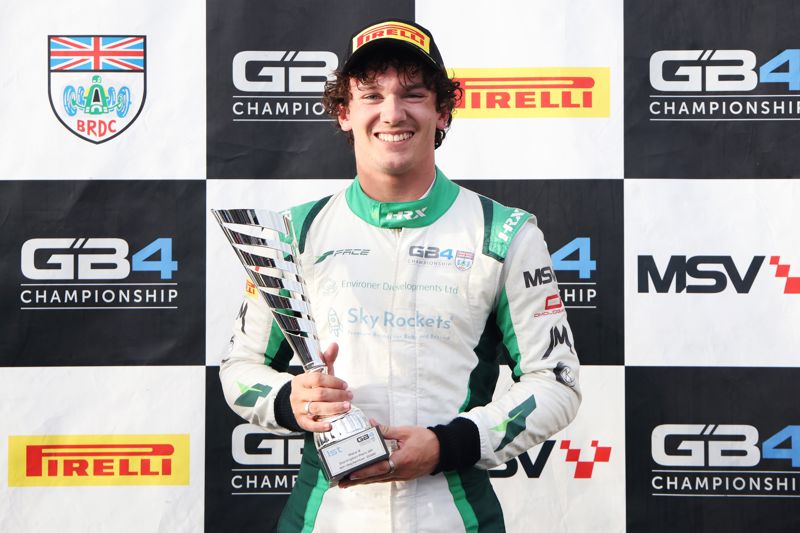 Josh cleans up again! McLean secures fourth win of the year in GB4 race three 